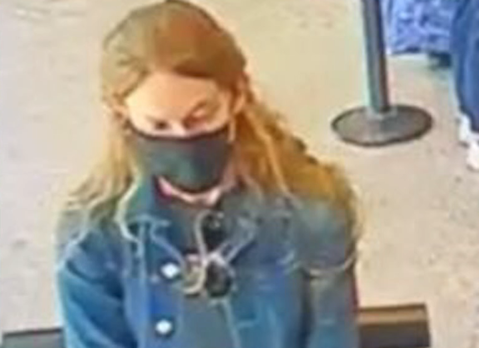 Kaitlin Armstrong seen in surveillance footage on 14 May (US Marshals)