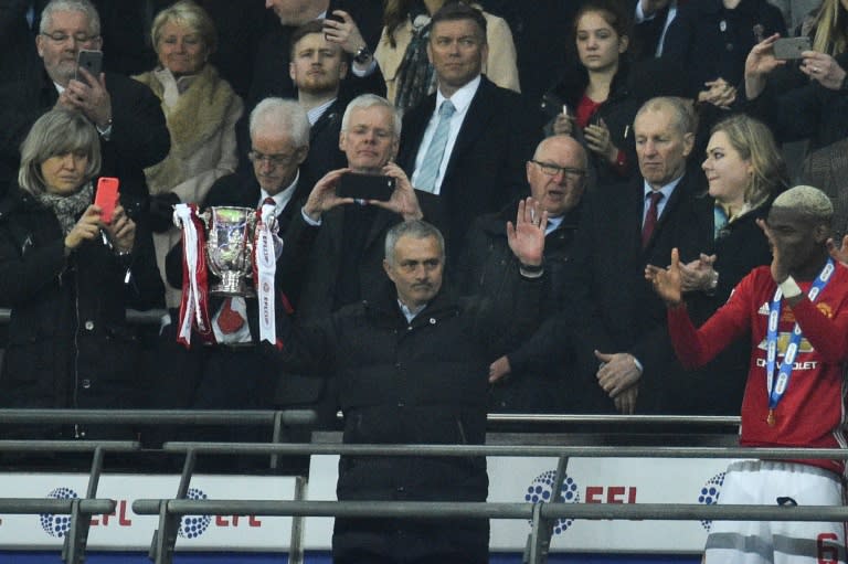 Jose Mourinho won a record-equalling fourth League Cup after guiding Manchester United to victory over Southampton at Wembley stadium in February 2017