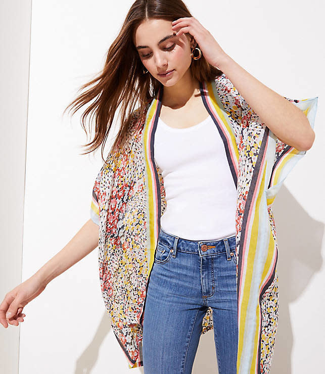 Normally $49.50, <strong><a href="https://fave.co/2WvmkmL" target="_blank" rel="noopener noreferrer">get it half off at Loft</a></strong>.&lt;br&gt;<br /><strong>Sizes</strong>: XS/S or M/L