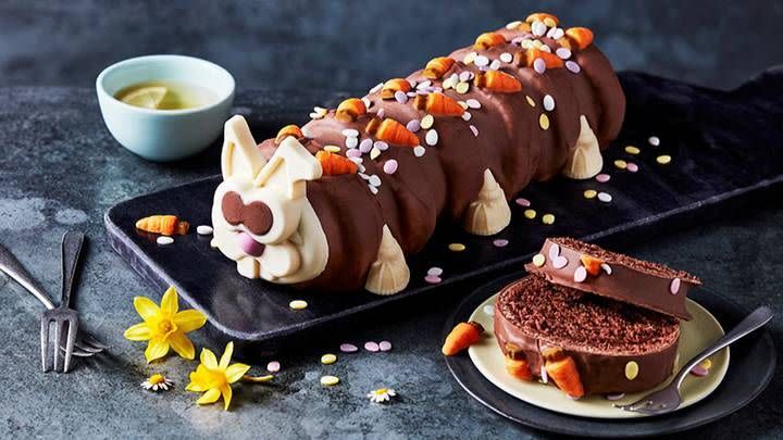 11) Scary Colin The Caterpillar Easter Cake