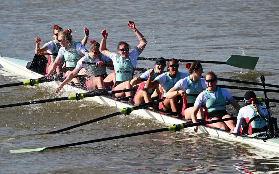 All the effort was worth it - Cambridge celebrate the win