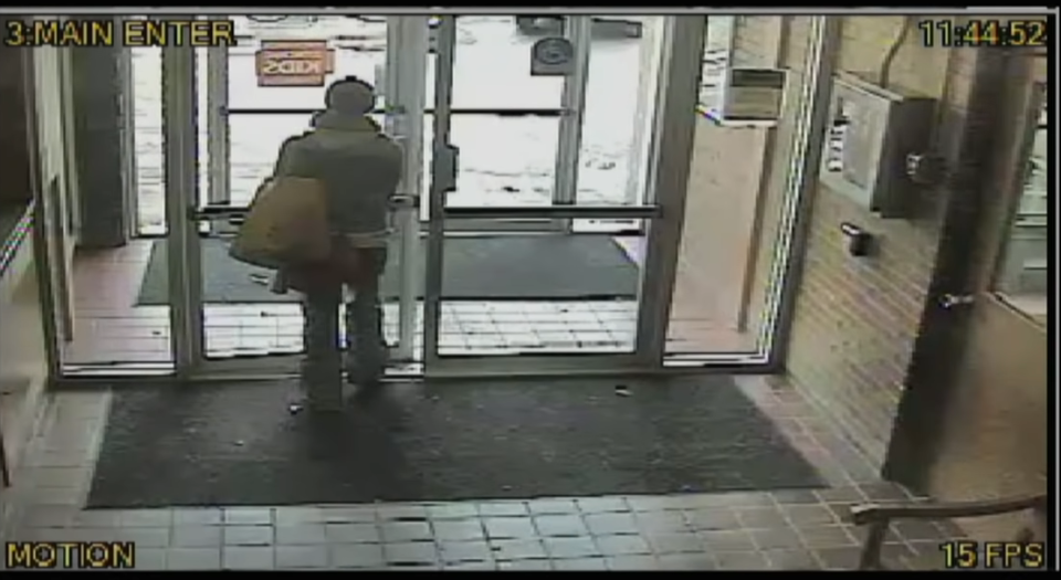 Surveillance footage of Emma Fillipoff