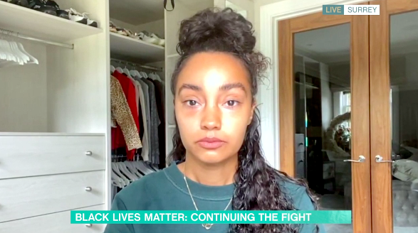 Leigh-Anne Pinnock said she has released years of pain by speaking out against racism. (ITV)