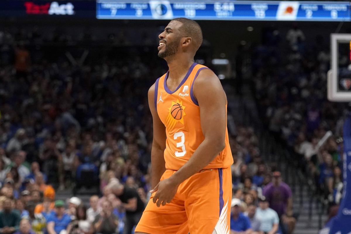 Chris Paul fouls out as Mavericks tie series with Suns