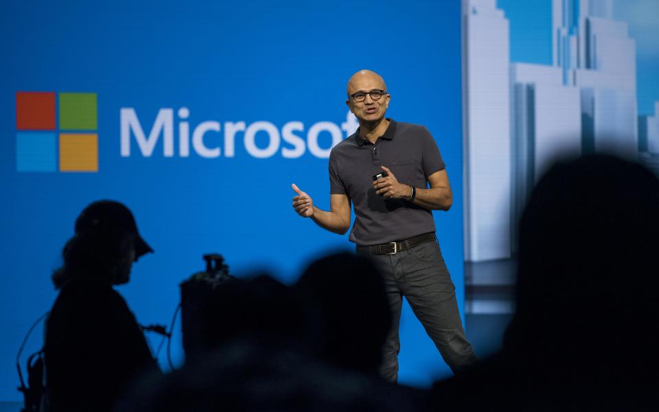 Staff told Microsoft’s chief executive Satya Nadella that the company must take an ethical stand. - © 2016 Bloomberg Finance LP