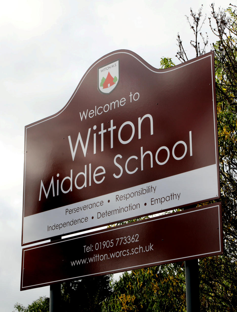 Witton Middle School, where Lilly-Jo Caldcott, has suffered from bullying (SWNS).