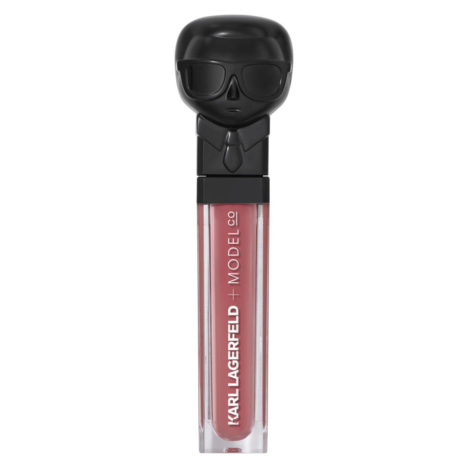 Even the $35 lip glosses have a 3D character of Karl as the top. Photo: Supplied