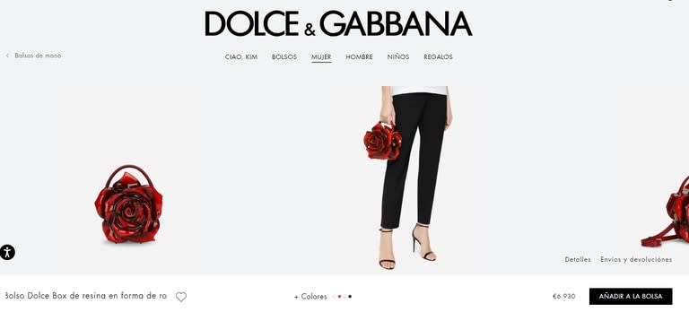 La cartera que lució Antonela Roccuzzo es de la firma Dolce & Gabbana y tiene un valor de 6930 euros