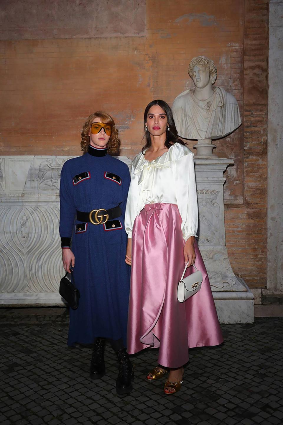 Sophie and Tzef Montana at Gucci Cruise 2020