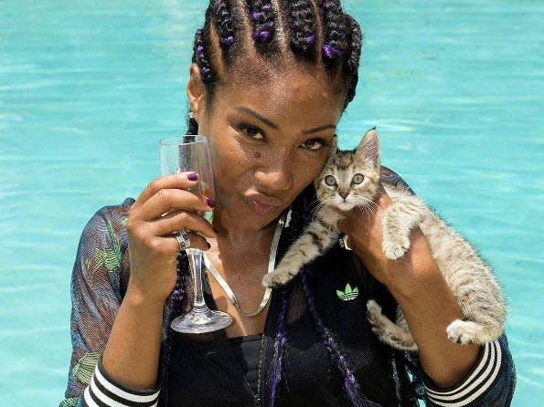 tiffany haddish keanu cat