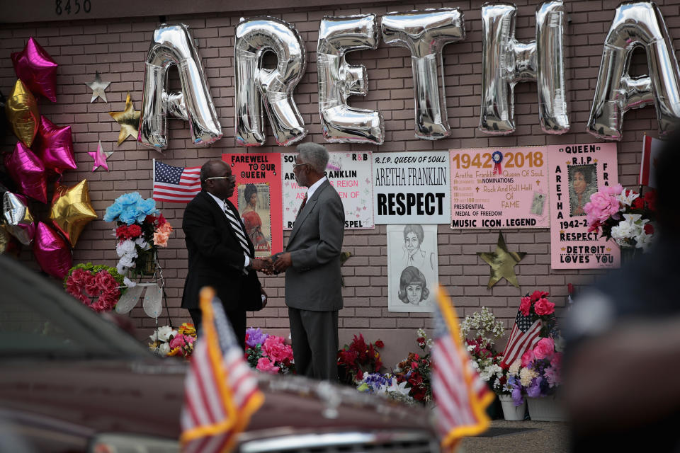 Aretha Franklin Funeral
