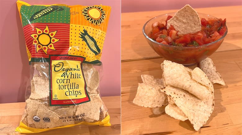 Trader Joe's Organic White Corn Tortilla Chips