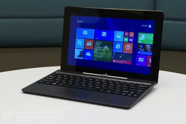 ASUS Transformer Book T100 review: a Windows tablet with netbook ...