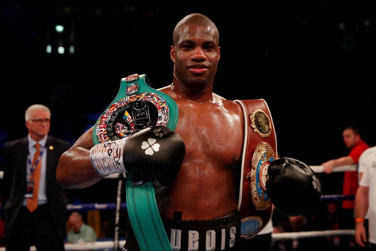 Dubois is looking to force his way into world title contention this year: Action Images via Reuters