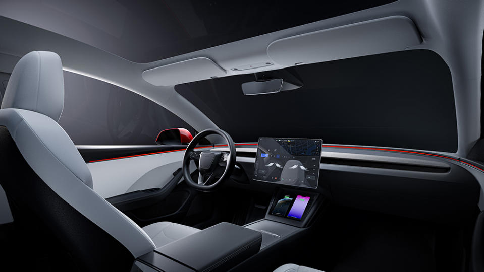 Inside the 2024 Tesla Model 3