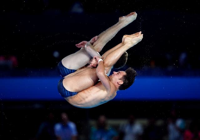 Daley and Williams diving