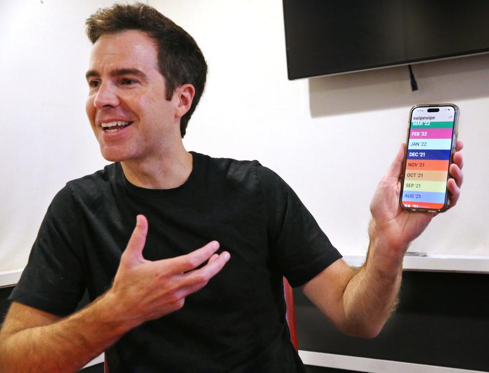 Hampton native Adam O’Kane is a co-creator of a new app called Swipewipe. The app works like Tinder, but instead of dates, you’ll be filtering what pictures to keep and what to delete on your phone. The app has more than 500,000 users in the past 30 days.