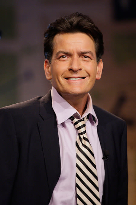 5. Charlie Sheen - 6 times