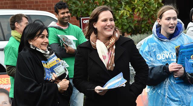 Deputy Treasurer Kelly O'Dwyer facing a tough contest in a changing electorate. Source: AAP