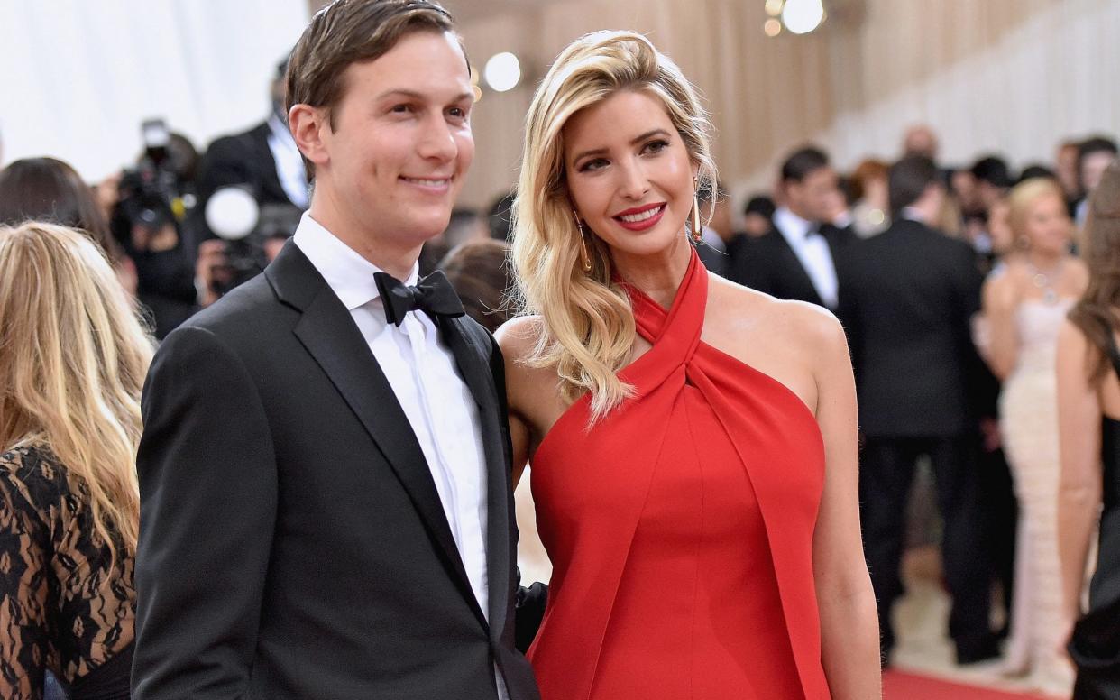 Jared Kushner with his wife Ivanka Trump - 2016 Getty Images