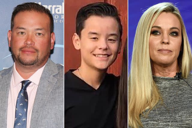 Tom Briglia/FilmMagic; Jon Gosselin/Instagram; Amanda Edwards/Getty Jon, Collin, Kate Gosselin