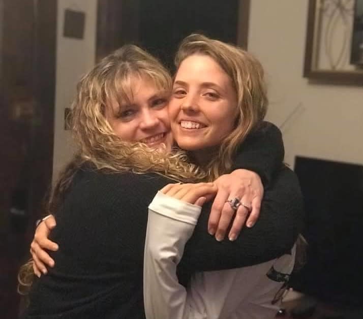 Laura Wolfe-Orlovich and her daughter, Amber.