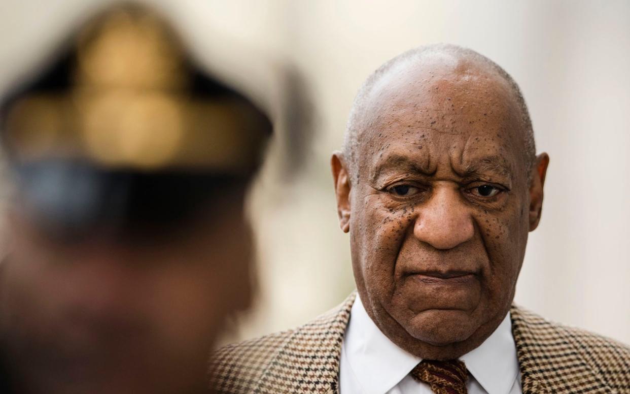 Bill Cosby arriving at court in Pennsylvania for his first trial, in December 2016 - Copyright 2016 The Associated Press. All rights reserved.
