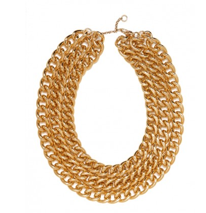 Gold Triple Necklace, $34