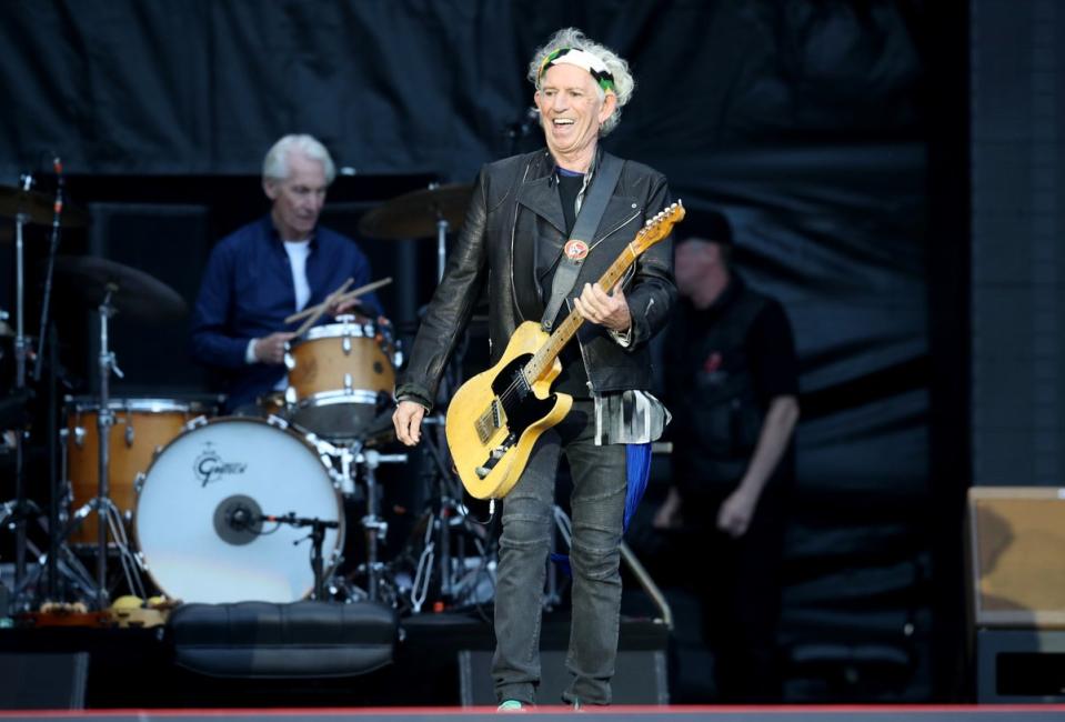 Keith Richards reportedly branded The Liverbirds as ‘real slags’ in a 2012 memoir (PA)