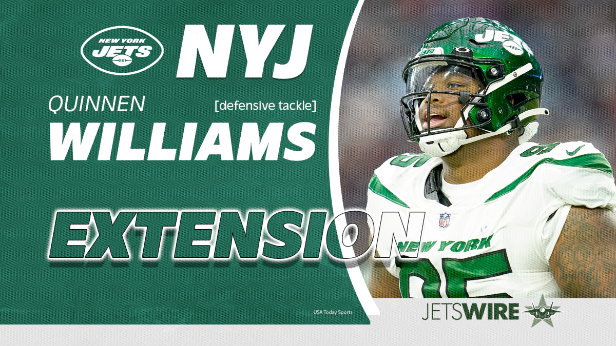 Jets sign DT Quinnen Williams to 4-year contract extension