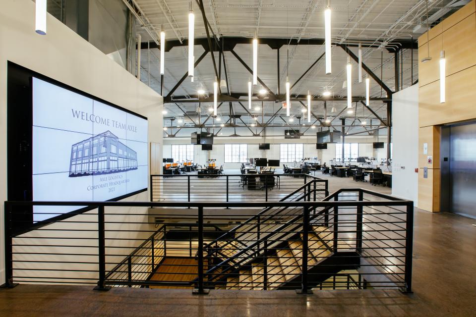 Axle Logistics unveils their new, downtown Knoxville home for their growing team of 175-plus employees.