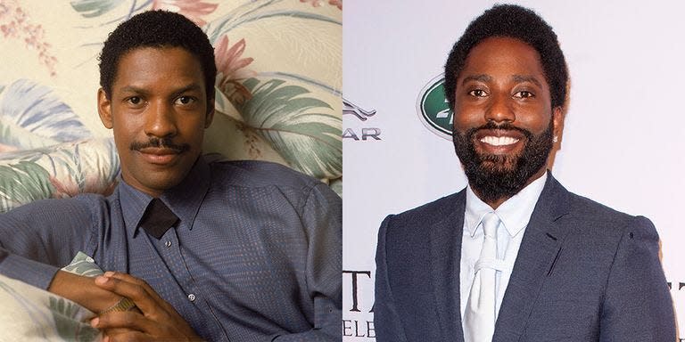 Denzel Washington and John David Washington at 35