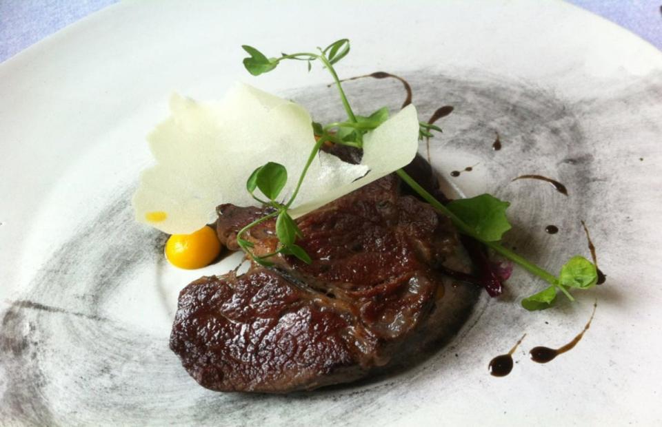 <p class="Normal1">A must-dine restaurant while in Warsaw, <a href="https://www.thedailymeal.com/restaurants/atelier-amaro" rel="nofollow noopener" target="_blank" data-ylk="slk:Atelier Amaro;elm:context_link;itc:0;sec:content-canvas" class="link "><b>Atelier Amaro</b></a> is a culinary spectacle that takes diners through a journey with each dish. Chef Wojciech Modest Amaro refers to each of his dishes as a “moment.” Each one is unique and boldly ventures outside the traditional boundaries of <a href="https://www.thedailymeal.com/travel/if-music-be-food-love-dont-miss-krakows-misteria-paschalia" rel="nofollow noopener" target="_blank" data-ylk="slk:Polish cuisine;elm:context_link;itc:0;sec:content-canvas" class="link "><b>Polish cuisine</b></a>. He searches for forgotten products and ingredients based on what's readily available each season to create his six- and nine-course tasting menus. Dish names are in ingredient-shorthand: sterlet (a kind of sturgeon) / nasturtium / tomatillo; deer / salsify / hay; elderflower / bison grass / rhubarb.</p>