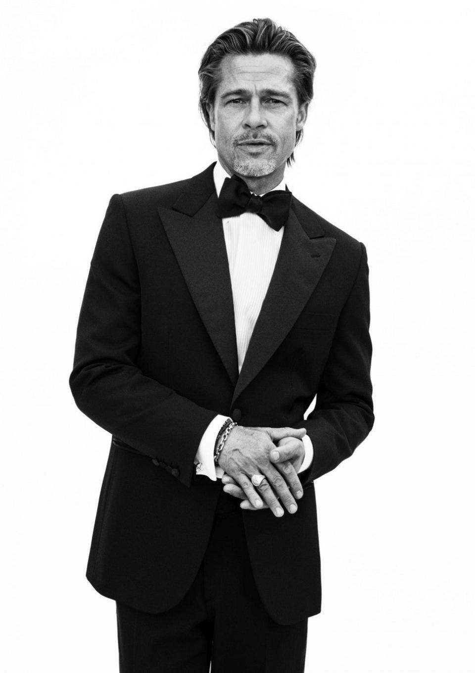 The 'Once Upon a Time in Hollywood' star is a brand ambassador for Brioni, an Italian menswear couture house.