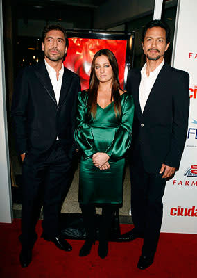 Javier Bardem , Giovanna Mezzogiorno and Benjamin Bratt at the Los Angeles AFI Fest screening of New Line Cinema's Love in the Time of Cholera