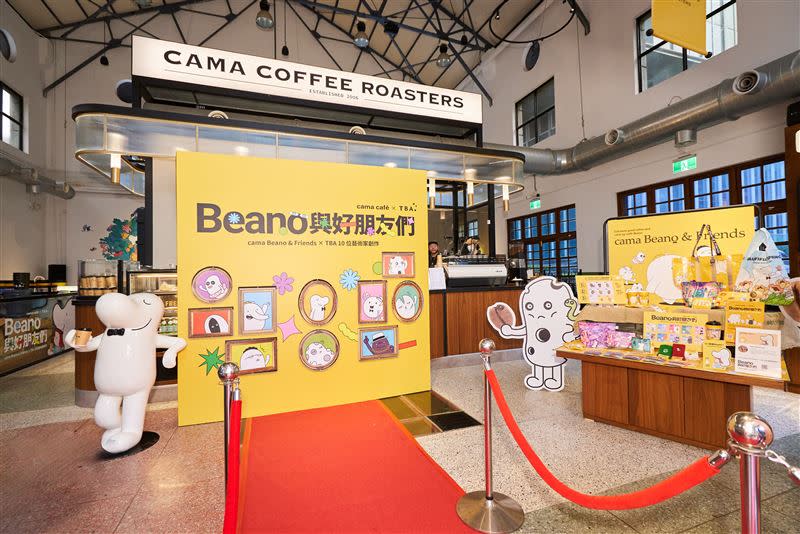 cama café正式對外分享「cama Beano & Friends彼諾與夥伴們」完整角色群，跨入IP授權合作市場。（圖／品牌業者提供）