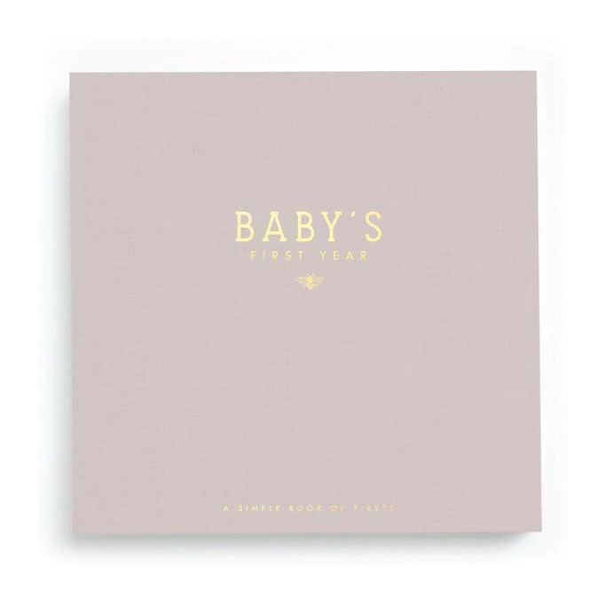 Lucy Darling Honey Bee Luxury Memory Baby Book