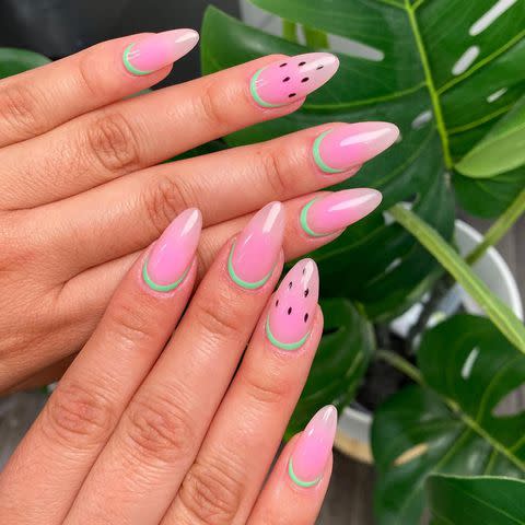 The Beauty of Life: Mani of the Week: Pink Ombre Nails