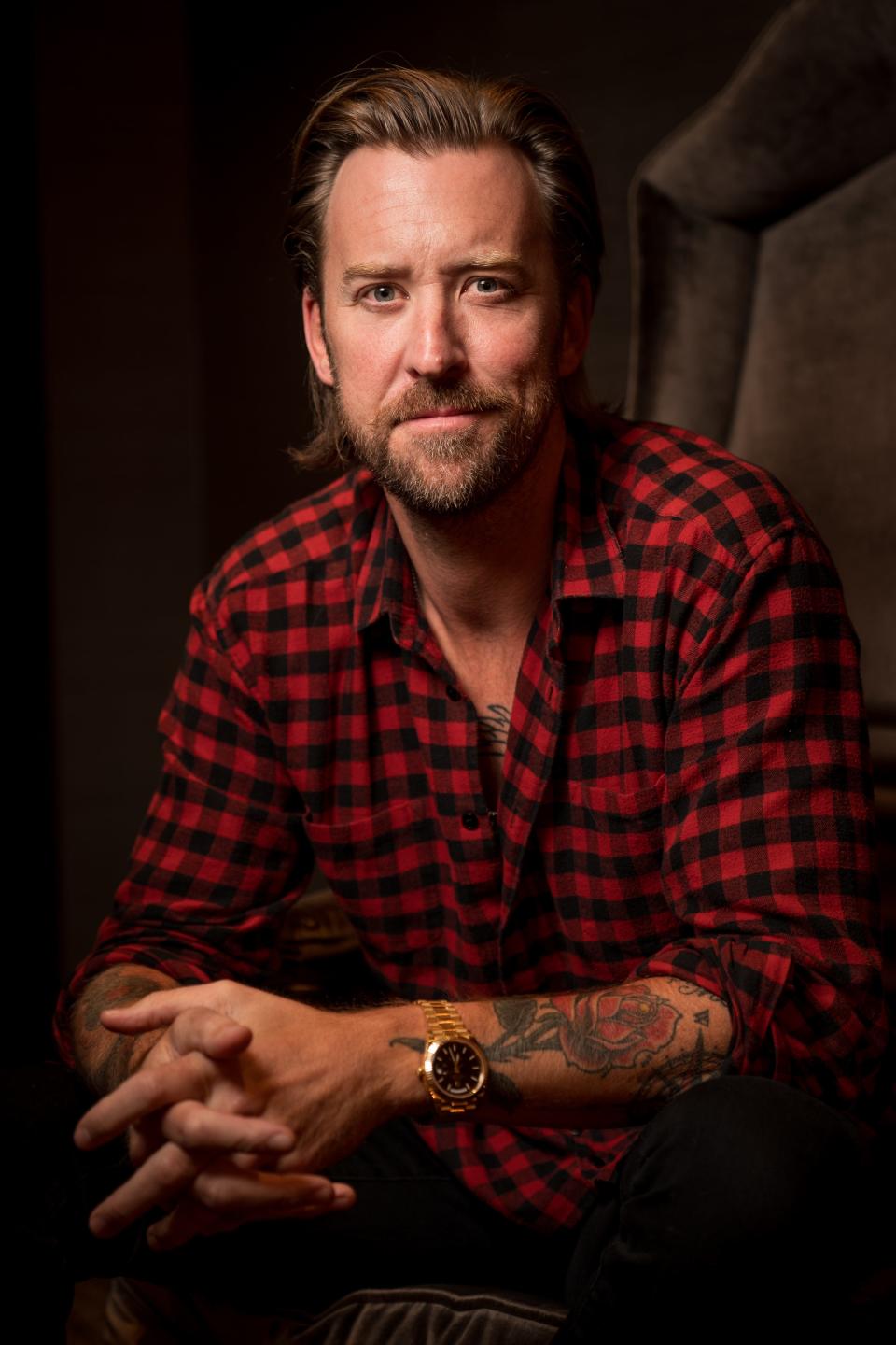 Lady A lead singer Charles Kelley at the Grand Ole Opry in Nashville, Tenn., Wednesday, Aug. 30, 2023.