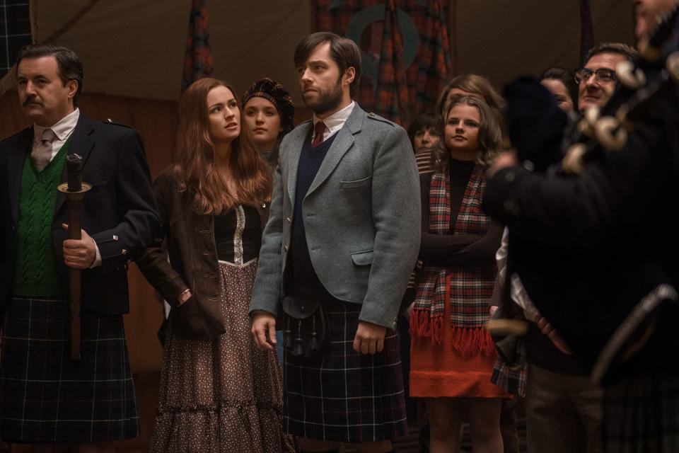 Outlander: Richard Rankin and Sophie Skelton reflect on THAT heartbreaking scene