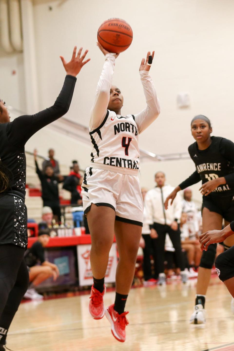 North Central's Gabrielle Burrus (4)