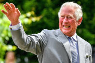 <p>Prince Charles visits Gloucestershire Royal Hospital on Tuesday in the U.K. to meet frontline workers who've been key in responding to COVID-19 patients throughout the pandemic.</p>