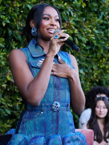 <p>Lila Seeley/Getty</p> Coco Jones