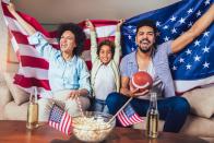 <p>Whether you <a href="https://www.goodhousekeeping.com/life/entertainment/a38605333/super-bowl-date-location/" rel="nofollow noopener" target="_blank" data-ylk="slk:watch the Super Bowl;elm:context_link;itc:0;sec:content-canvas" class="link ">watch the Super Bowl</a> for the commercials and halftime performance or are an avid football fan, gathering with friends and family for the big game is always a blast. And what's a party without <a href="https://www.goodhousekeeping.com/food-recipes/party-ideas/g30446614/super-bowl-drinks/" rel="nofollow noopener" target="_blank" data-ylk="slk:Super Bowl drinks;elm:context_link;itc:0;sec:content-canvas" class="link ">Super Bowl drinks</a>, <a href="https://www.goodhousekeeping.com/food-recipes/g30390999/easy-super-bowl-appetizers/" rel="nofollow noopener" target="_blank" data-ylk="slk:scrumptious appetizers;elm:context_link;itc:0;sec:content-canvas" class="link ">scrumptious appetizers</a> and other <a href="https://www.goodhousekeeping.com/food-recipes/g1305/super-bowl-recipe-ideas/" rel="nofollow noopener" target="_blank" data-ylk="slk:tasty eats;elm:context_link;itc:0;sec:content-canvas" class="link ">tasty eats</a> (saucy wings must be on the menu)? To take your celebration up another notch, look no further than these creative <strong>Super Bowl party ideas</strong> for adults.<br><br>If you're hosting a small group or plan to go all out with a big bash, these suggestions will give you a head start on planning. We've included tons of decorating ideas, from balloons and paper lanterns to football coasters and table runners. Some can be purchased on Amazon, while others are easy to DIY even if crafting isn't your strong suit. Decorate soda cans with colorful jerseys and create personal snack boxes with pretzels, chips, red pepper dip and hummus. Your guests might even want to embrace their competitive side with a cornhole toss, while capturing their favorite moments in front of a Super Bowl-themed backdrop fit for Instagram. </p><p>As you browse these Super Bowl party ideas, we hope you'll find all the inspiration you need for a memorable celebration. Plus, it's a given that you'll score some major hosting points, from kickoff to touchdown. <br></p>