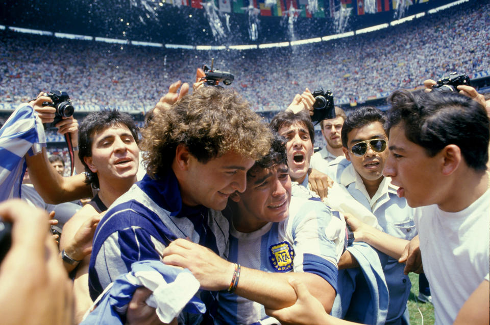 DIEGO MARADONA, 1986, STADE AZTÈQUE, MEXICO