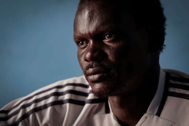 The Wider Image: African migrant disaster survivor haunted by weeks lost at sea