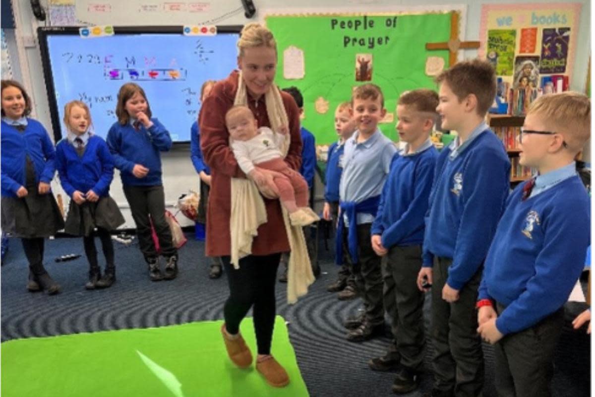 The teaching strategy, Roots of Empathy, allows Year 3 and 4 pupils to learn emotions and empathy <i>(Image: Supplied)</i>