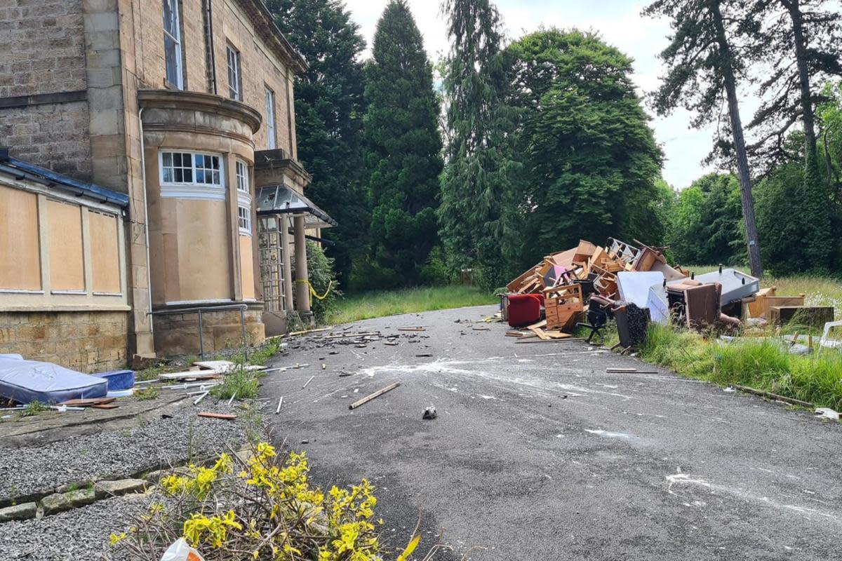 ‘Destroyed by scumbags’: Ex County Durham care home targeted by vandals <i>(Image: Handout)</i>