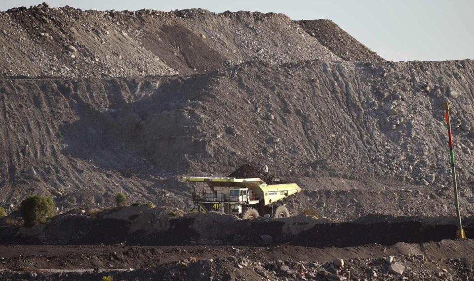An Open-cut coal mine in Australia  (AFP via Getty Images)