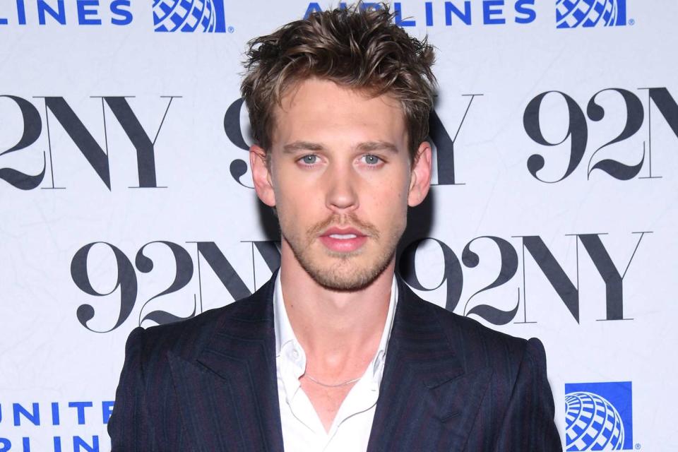 <p>Gary Gershoff/Getty</p> Austin Butler attends a screening and conversation for the Apple TV + series "Masters of the Air" at 92NY on January 24, 2024 in New York City.